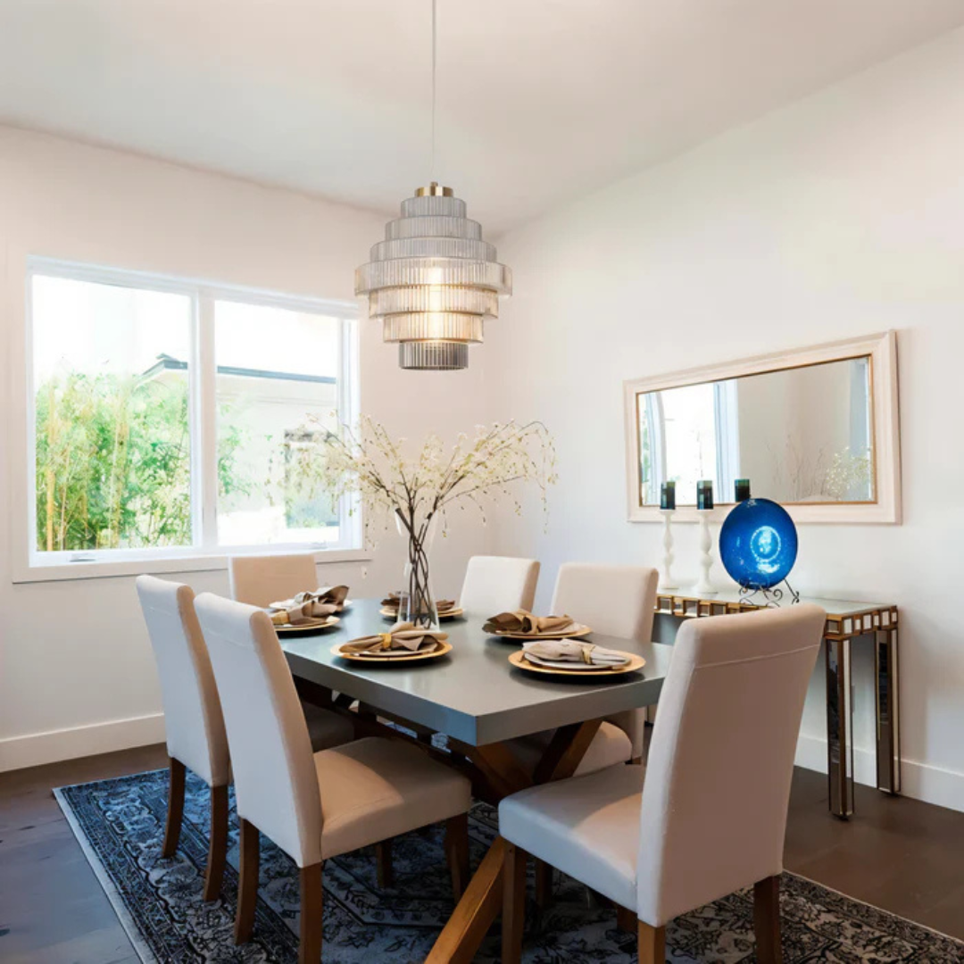 Liora | Retro Glazen Hanglamp