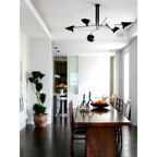 Stella | Design Plafondlamp met Verstelbare Lichtarmen