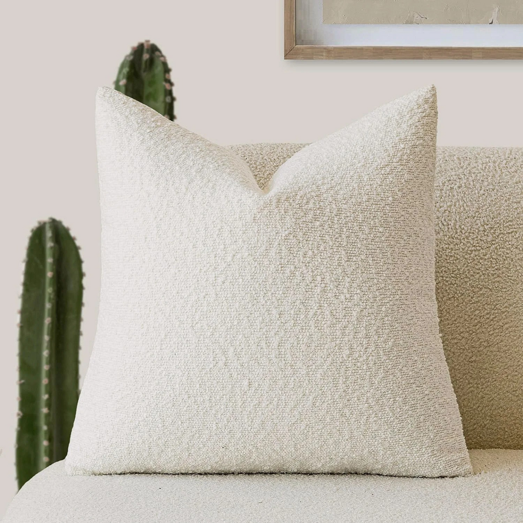 Bouclé Sierkussenhoes • x1/x2/x4/x6 | Tulum Soft