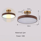 Sintero | Houtlook LED Plafondlamp