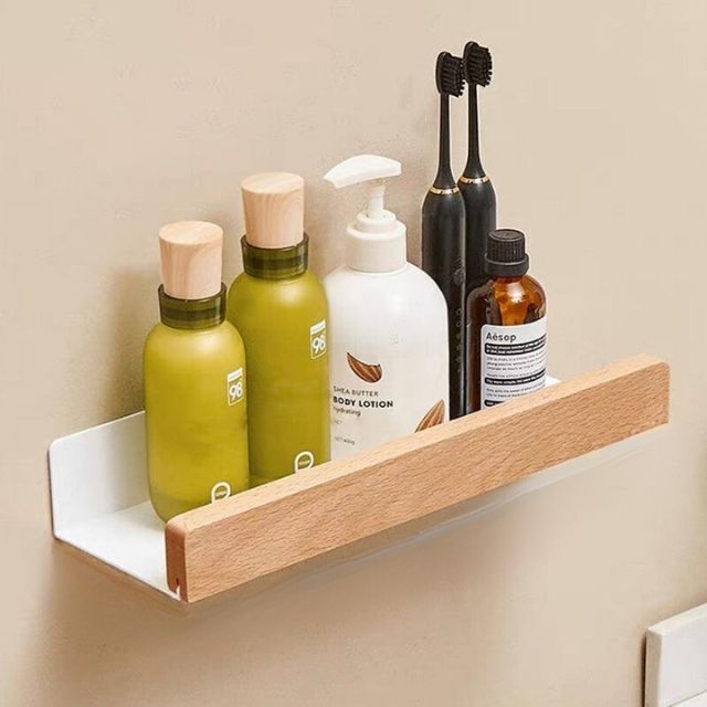 Badkamer Wandrek – Hout & Metaal | Birk