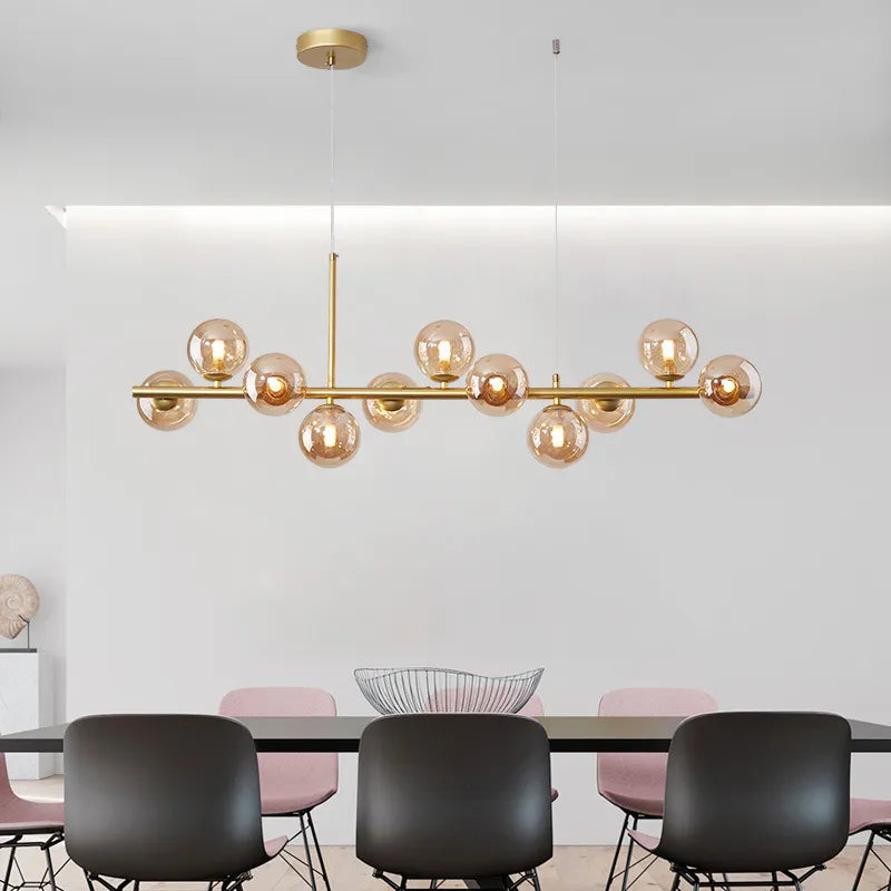 Luce-Orbita | Luxe Hanglamp voor de Eettafel – Verstelbare Hoogte