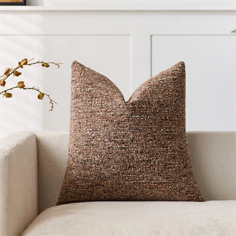 Sierkussenhoes – Geweven Textuur – Aardetinten | Weave