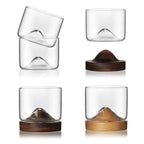 Whisky Glas – Japans Design – Houten Onderkant | Kanso