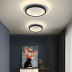 Basso | Compacte LED Plafondlamp met Houtprint