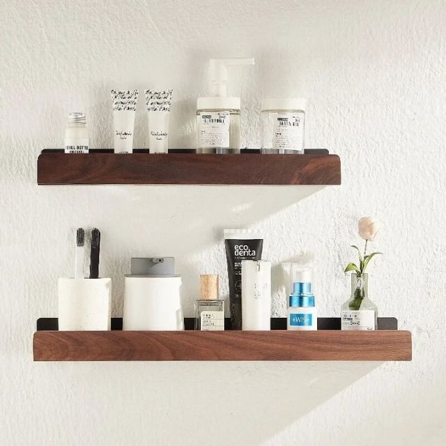 Badkamer Wandrek – Hout & Metaal | Birk
