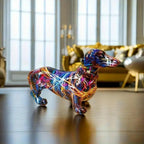 Artura | Teckel Beeldje met Artistieke Uitstraling