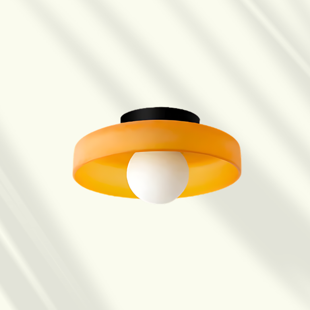 Avelora | Moderne Glazen LED Plafondlamp