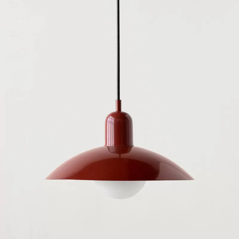 Pastel Dome | Bauhaus Hanglamp – Kleurrijk Metaal & Glas – Verstelbaar