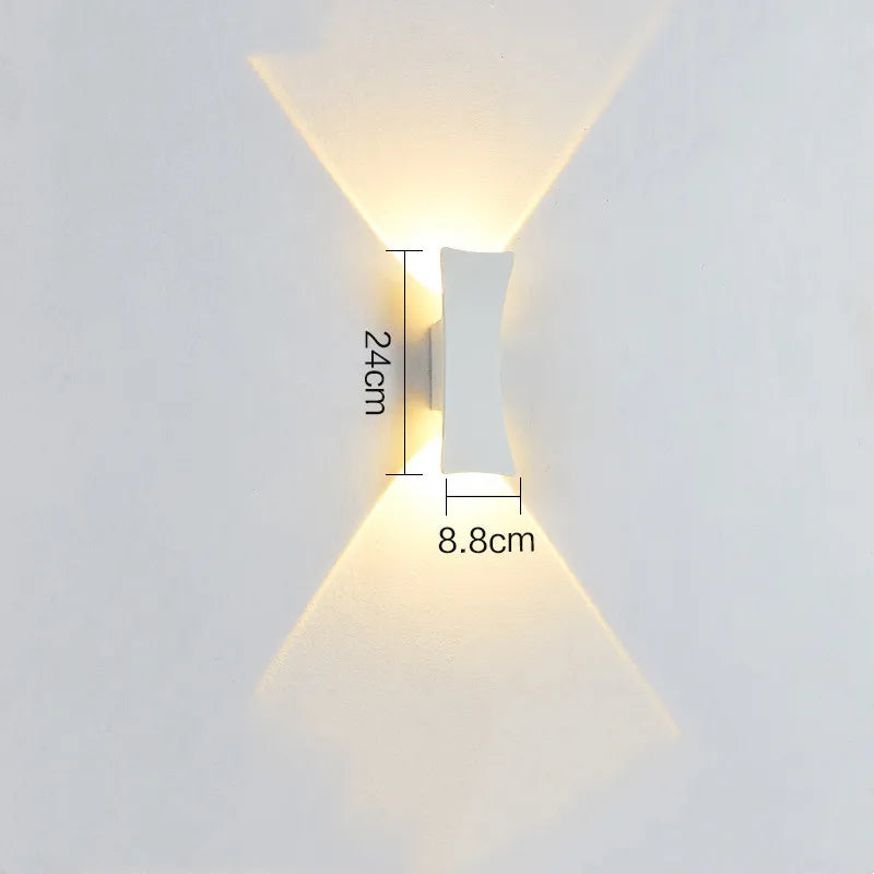 Simplex | Moderne Aluminium Buitenwandlamp