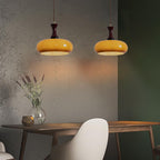 Zeylo | Retro Glas & Hout Hanglamp