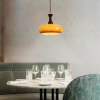 Zeylo | Retro Glas & Hout Hanglamp