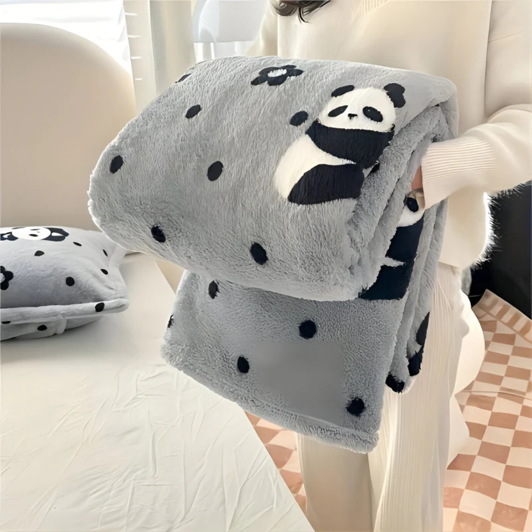 Zachte Fleece Deken – Geruit Patroon | Checky