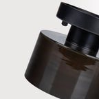Vetro | Retro Plafondlamp van Gekleurd Glas