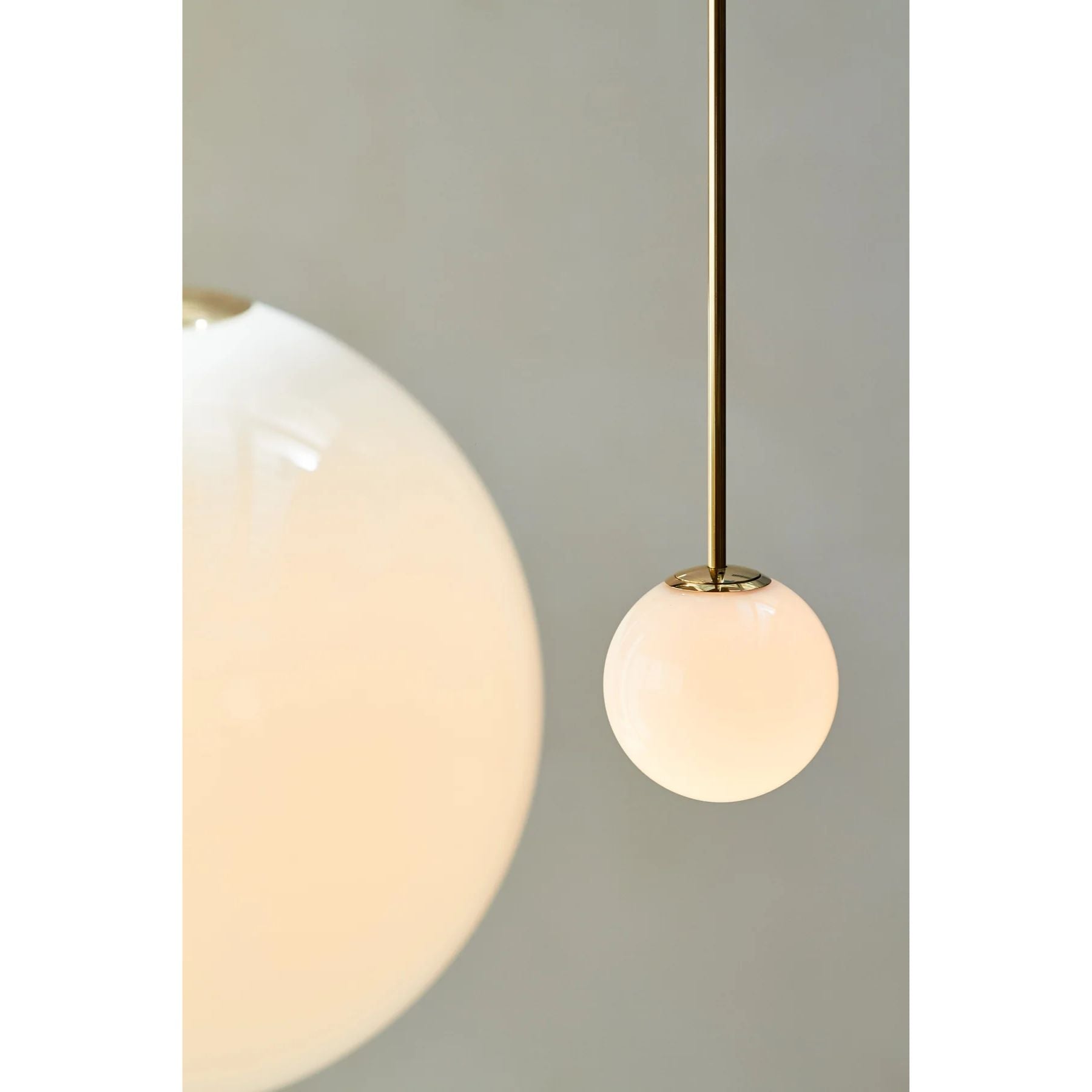 Luna | Elegante Glazen Bol Hanglamp
