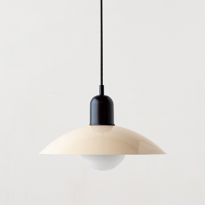 Pastel Dome | Bauhaus Hanglamp – Kleurrijk Metaal & Glas – Verstelbaar