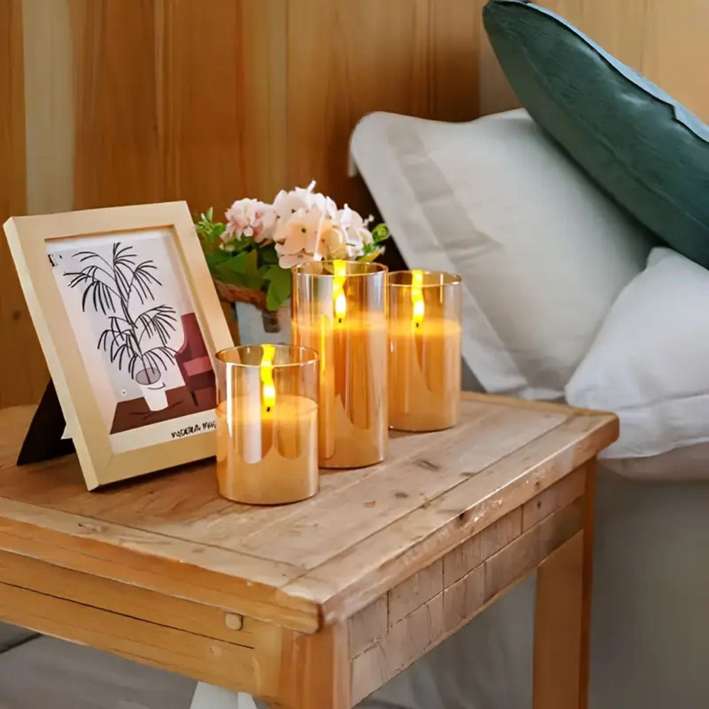 Flamora | Set Vlamloze LED Kaarsen