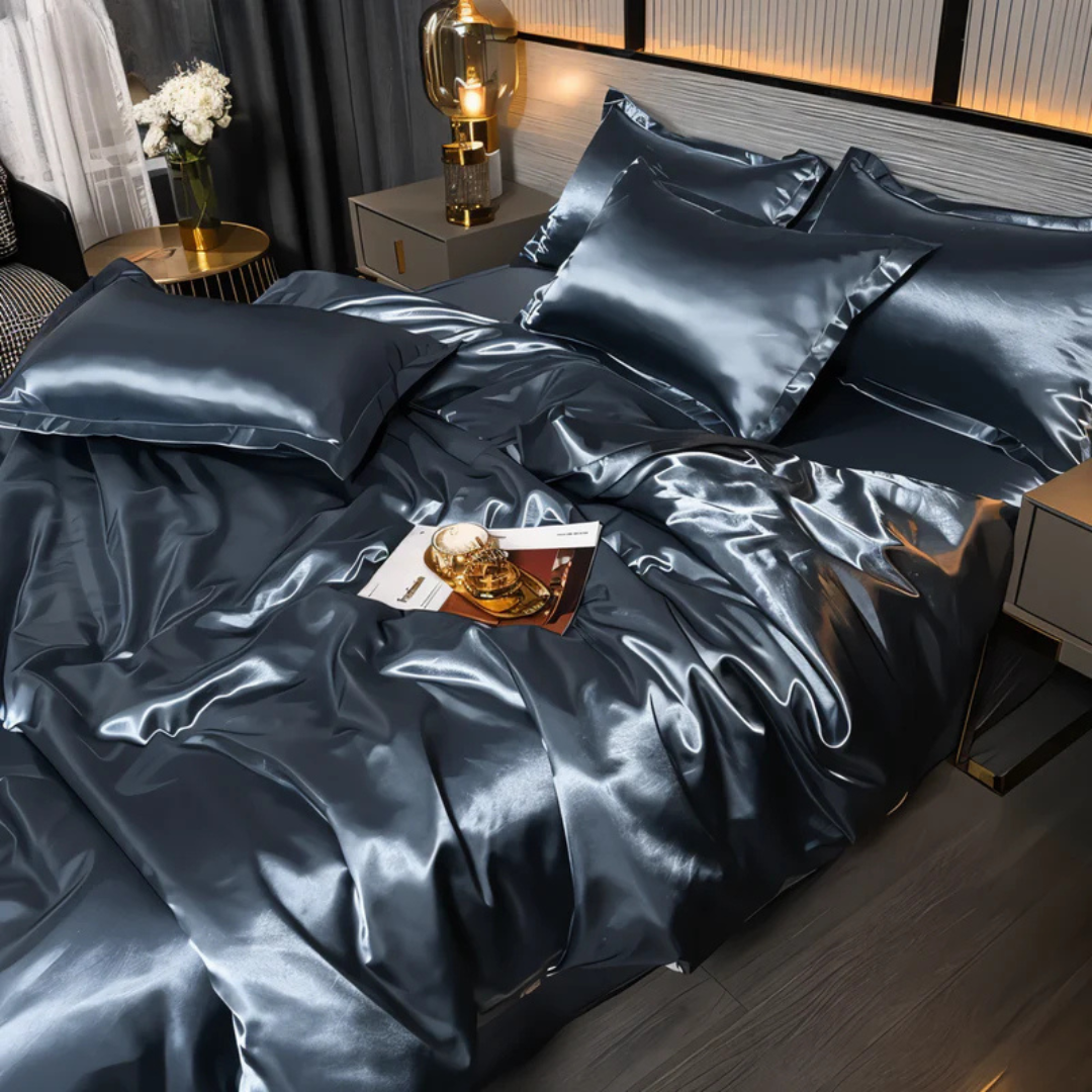 Seta Lusso | Luxe Zijde-Look Bedovertrek – Zijdezacht & Ademend – Hypoallergeen – Inclusief Kussenslopen
