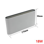 Recta | Buiten Wandlamp – Waterdicht LED – Up & Down Licht