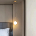 Goccia Sottile | Luxe LED Hanglamp – Minimalistisch Verticaal Design – Warmwit Licht