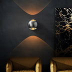 Cintra | Wandlamp met Kristalglas – Up & Down Licht – Compact Design