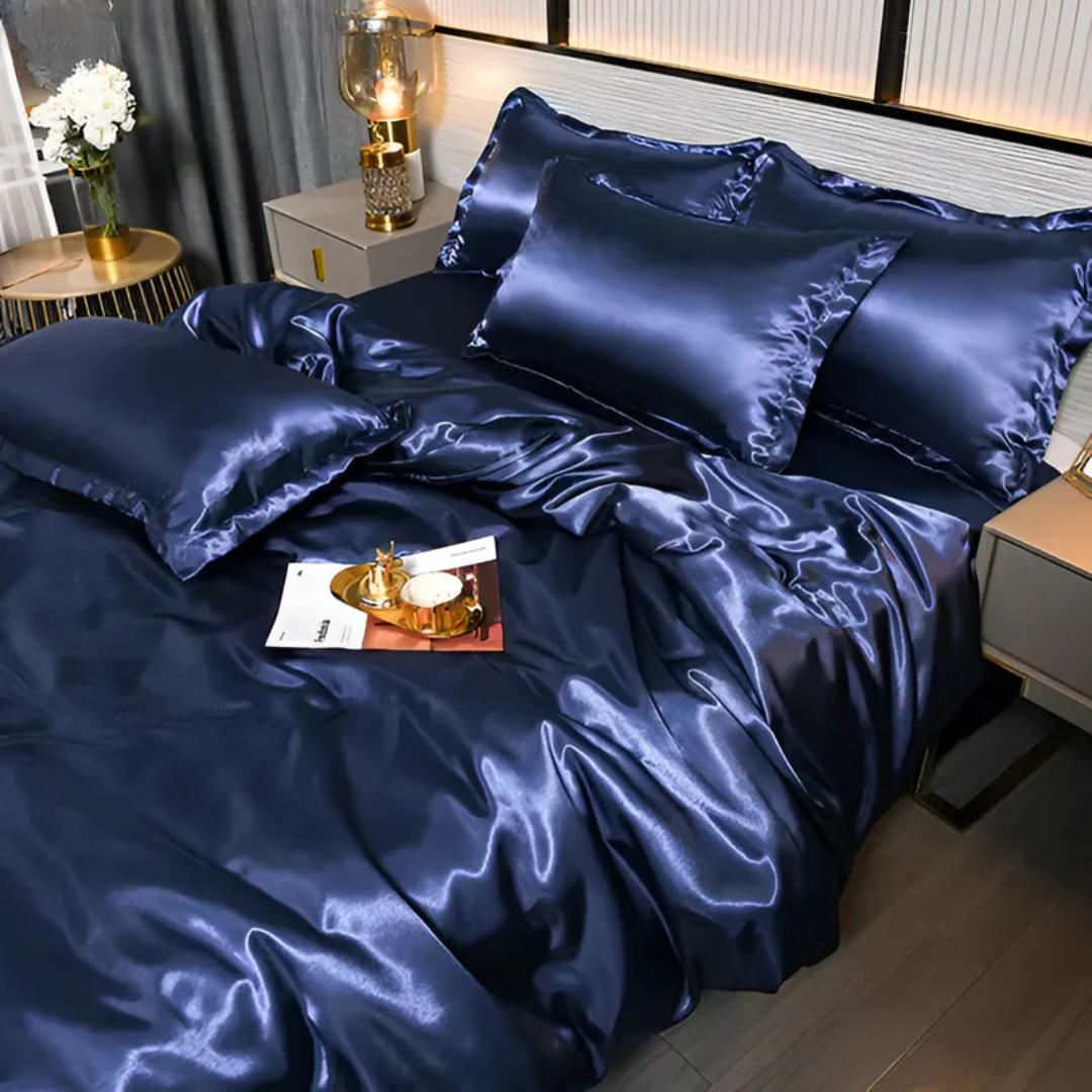 Seta Lusso | Luxe Zijde-Look Bedovertrek – Zijdezacht & Ademend – Hypoallergeen – Inclusief Kussenslopen