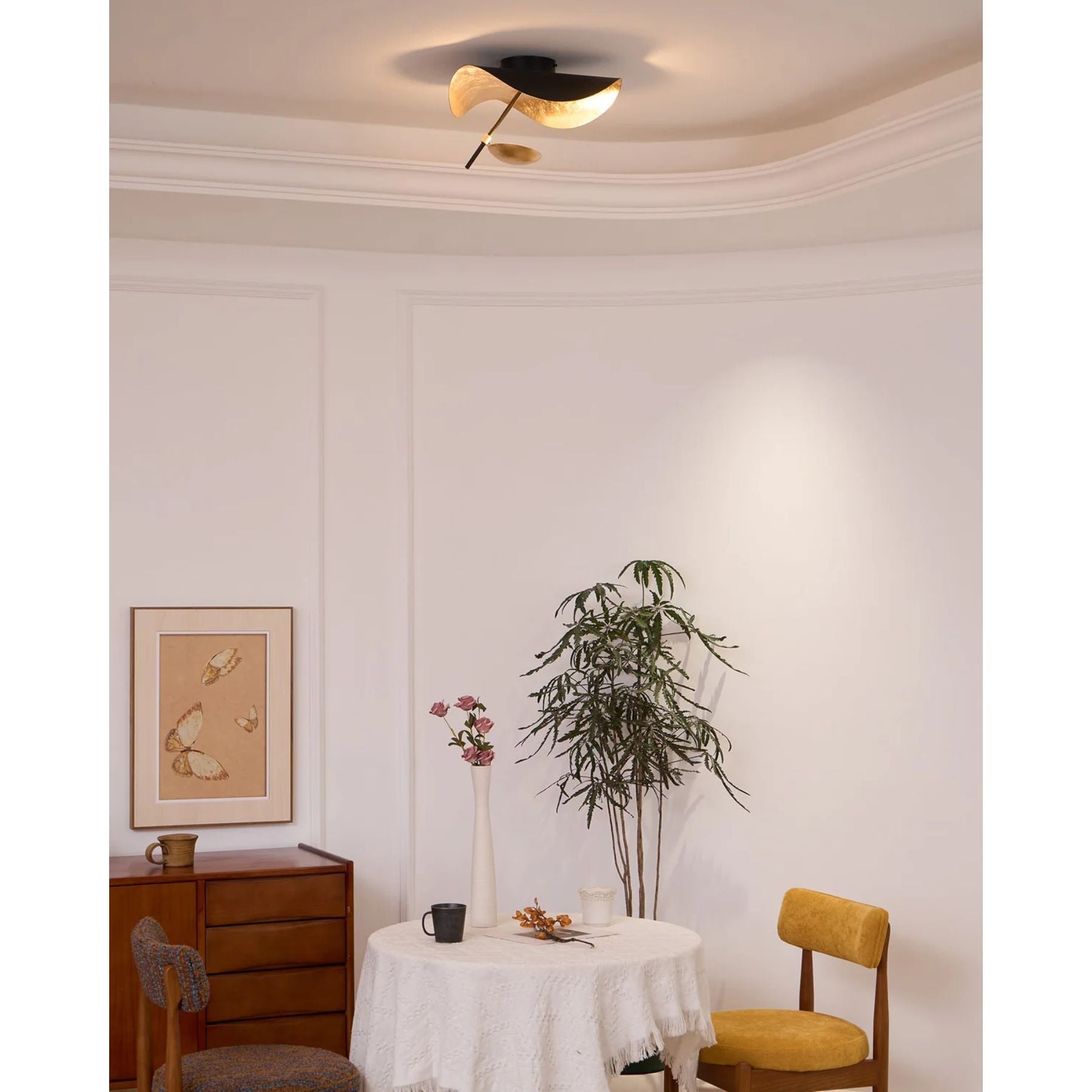 Georga | Sculpturale LED Plafondlamp