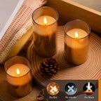 Flamora | Set Vlamloze LED Kaarsen