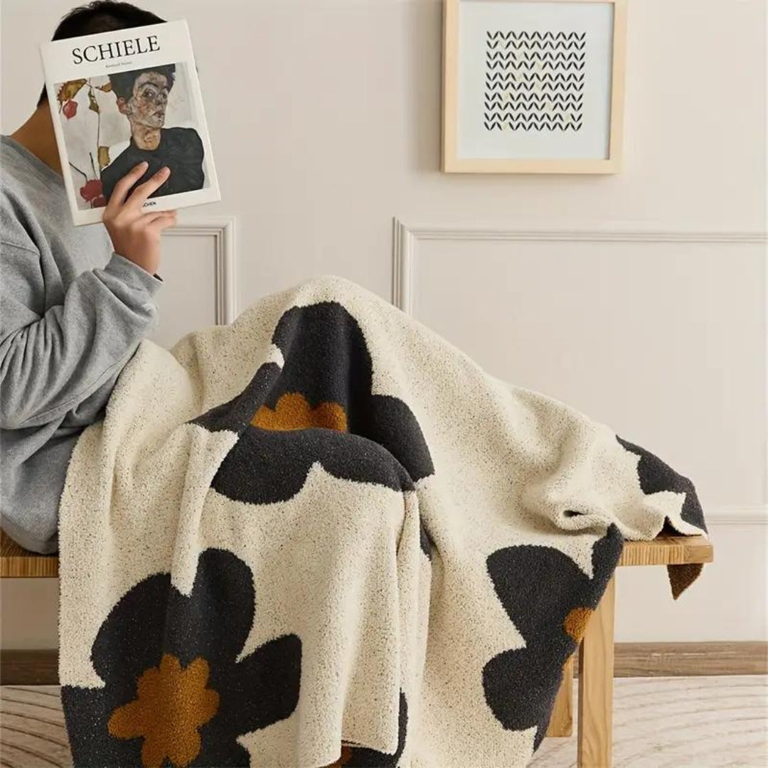 Chenille Plaid – Bloemen Design | Flora Knit