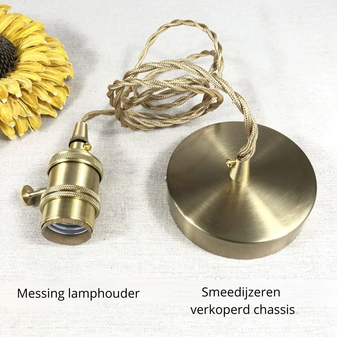 Cullivan | Bloemvormige Glazen Hanglamp