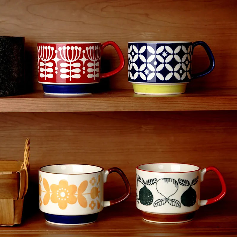 Retro Koffiemok – Mid-Century Design – 300 ml | Retro-Lycka