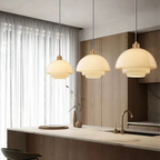 Floressi | Organische Hanglamp met Diffuus Glas