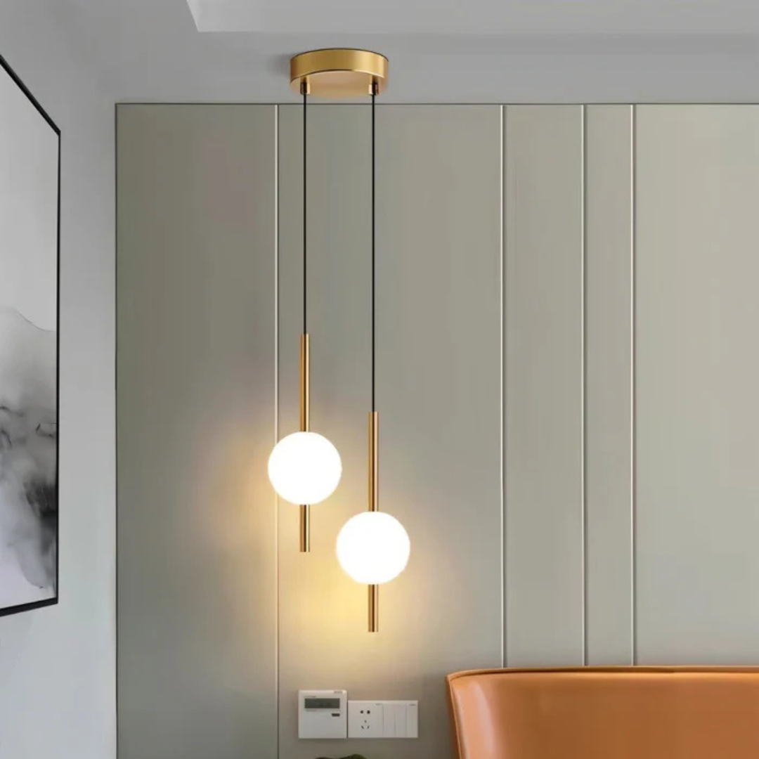 Goccia Sottile | Luxe LED Hanglamp – Minimalistisch Verticaal Design – Warmwit Licht