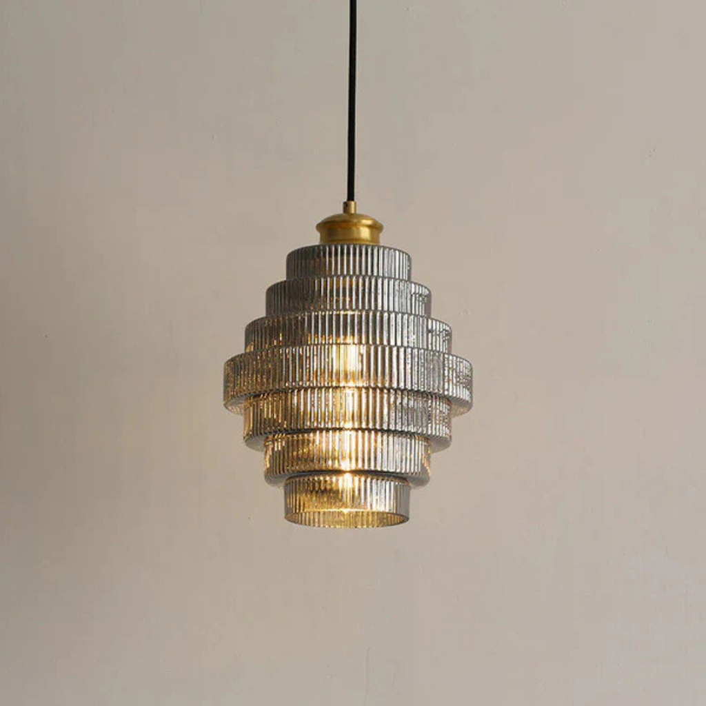 Liora | Retro Glazen Hanglamp