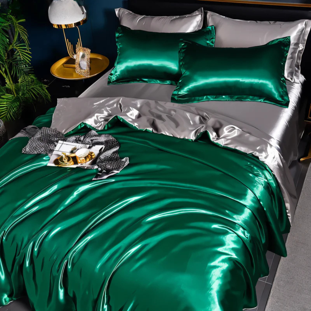 Seta Lusso | Luxe Zijde-Look Bedovertrek – Zijdezacht & Ademend – Hypoallergeen – Inclusief Kussenslopen