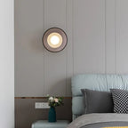 Nimbos | Architectonische Halo Lamp – Gelaagd Glas voor Wand & Plafond