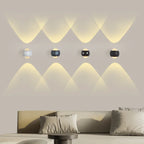 Cintra | Wandlamp met Kristalglas – Up & Down Licht – Compact Design