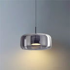 Glasel | Hanglamp van Glas & Messingdetails