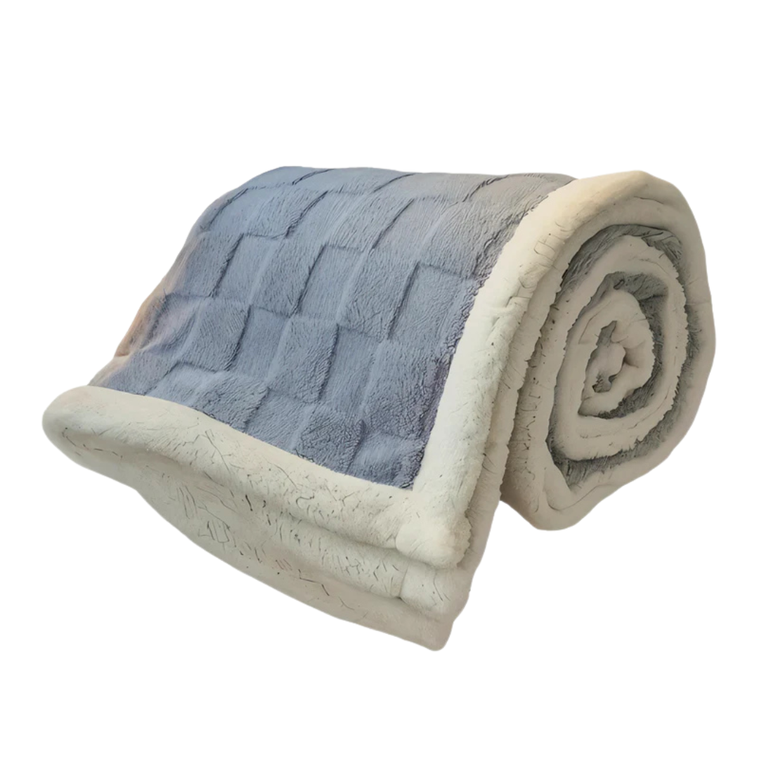 KoseVarm | Luxe Fleece Plaid – Dubbelzijdig Sherpa & Fleece – Superzacht Warmte Dekentje