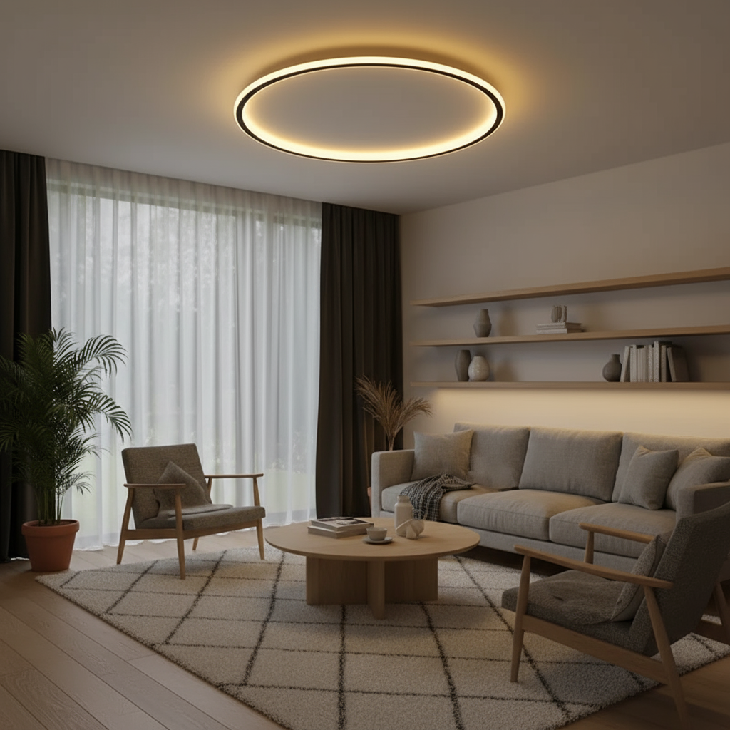 Halo | Minimalistische LED Plafondlamp