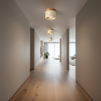 Travaro | Japanse Natuursteen Plafondlamp van Travertin