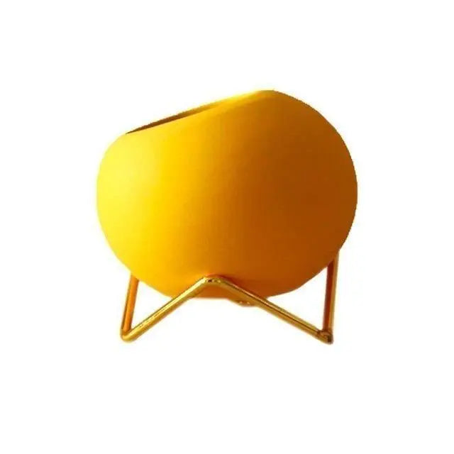 ColorNest | Moderne Keramische Plantenpot met Standaard