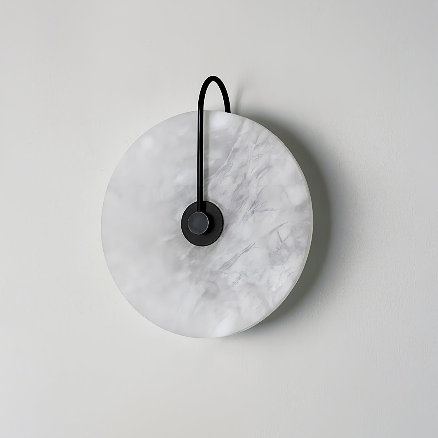 Alba | Wandlamp van Albast met Art Deco Design