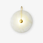 Alba | Wandlamp van Albast met Art Deco Design