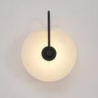 Alba | Wandlamp van Albast met Art Deco Design