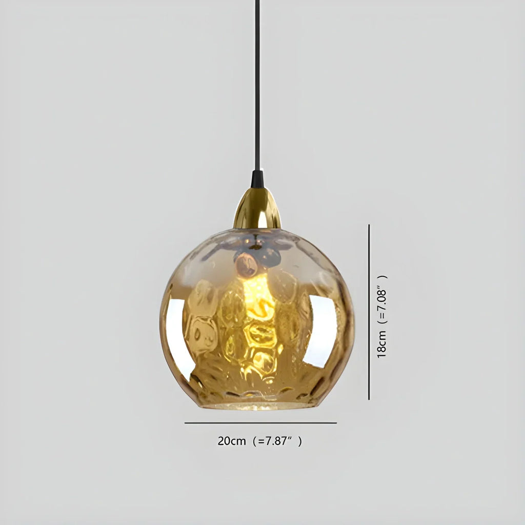 Lallora | Glazen Druppel Hanglamp
