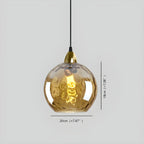 Lallora | Glazen Druppel Hanglamp