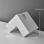 Angolo-Box | Design Tissuehouder – Minimalistisch L-Vormig Ontwerp – Ruimtebesparend & Lichtgewicht
