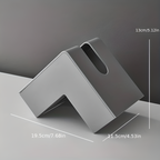 Angolo-Box | Design Tissuehouder – Minimalistisch L-Vormig Ontwerp – Ruimtebesparend & Lichtgewicht