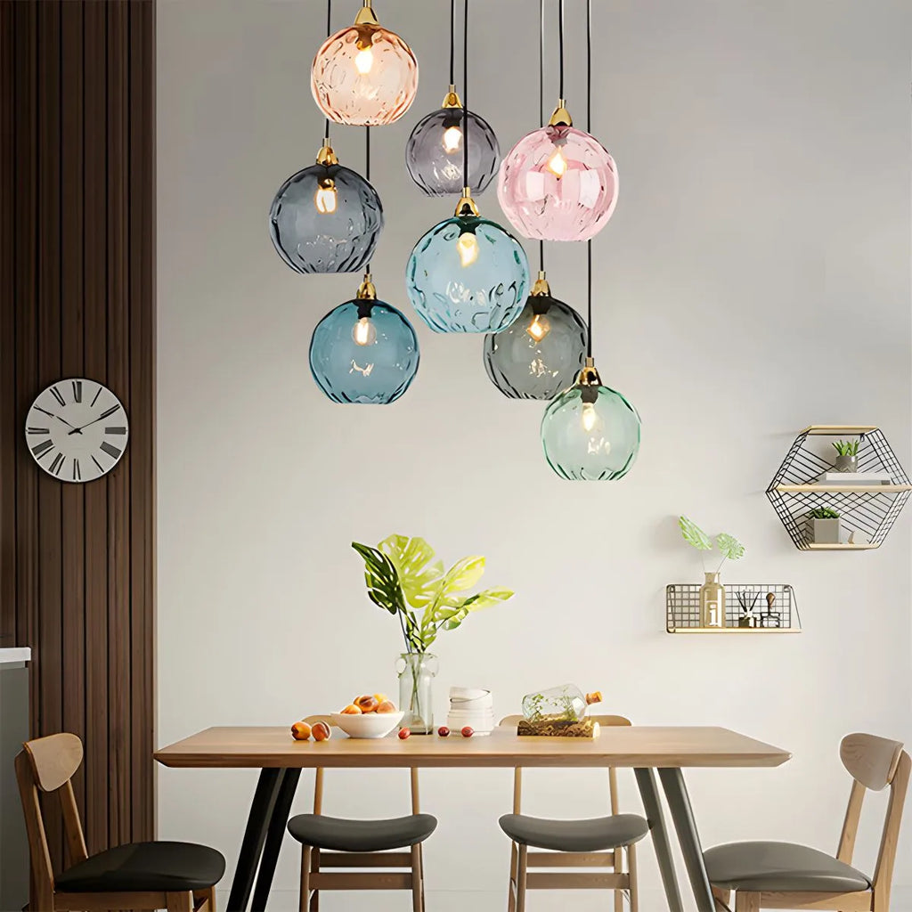 Lallora | Glazen Druppel Hanglamp